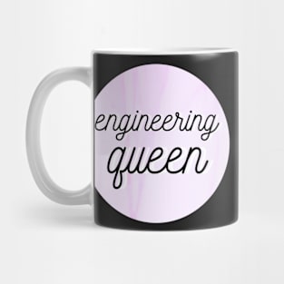 engineering queen purple Mug